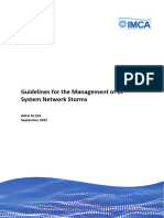 IMCA M 259 Guidelines For The Management of DP System Network Storms 2022