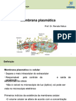 Aula 5 - Membrana Plasmática