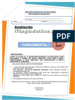 Avaliação Diagnostica 2° Ano