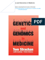 Genetics and Genomics in Medicine. ISBN 0815344805, 978-0815344803