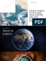 Characteristics of Earth 1