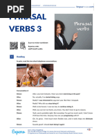 Phrasal Verbs 3 British English Teacher