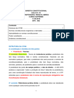 Resumão Total - Aula 1 - Renata Abreu - Direito Constitucional