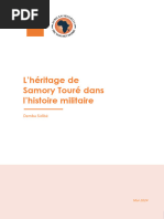 Lheritage de Samory Toure Dans Lhistoire Militaire Demba Sidibe