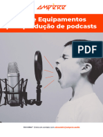 Equipamentos para Produção de Podcasts