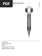 Anz 605c Dyson Supersonic - User Manual