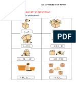 Ngữ pháp tiếng anh lớp 3 UNIT 13