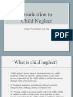 Introduction To Child Neglect: Clinical Psychologist Aslı Akiş