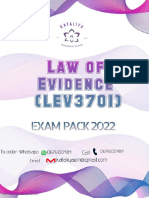 LEV3701 Exam Pack 2022