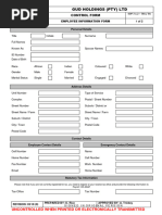 SOP 7.1.2 - 781 - 3A New Employee Form - 03-2018