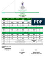 Class Program Sy 2024-2025