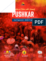 Pushkar Holi 2N3D @TWN