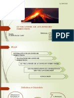 Le Volcanisme de Zone de Subduction Modification