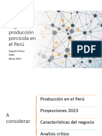 Analisis Del Negocio Produccion Porcicola en El Peru