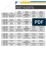 Horário Matutino E.M. - 2º Semestre 2024