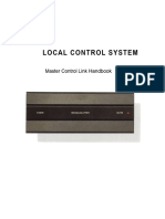 Bang Olufsen Local - Control - System A Owners Manual