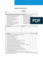 Loto Inspection Checklist