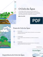 O Ciclo Da Agua