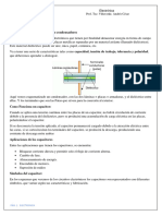 Capacitores - Guía de Estudio