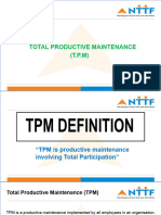 Total Productive Maintenance (T.P.M)