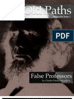 False Professors: by Charles Finney On Page 4...