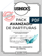 PDF - Pack Avanzado de Partituras - Te Cnicas Del Concierto de Cristal Sin El Nombre de Las Notas