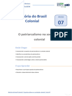 Rota 07 - História Do Brasil Colonial