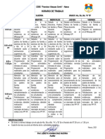 Horario Auxiliar