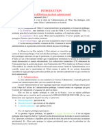 Droit Administratif Semetre 1