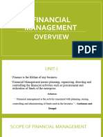 Financial Management Overview