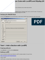 Proj 10 Adding Trojan Code With LordPE and Ollydbg 20 Pts