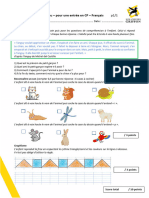 Test de Niveau Francais entreeCP Test