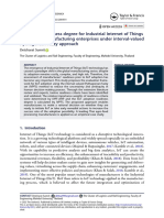 Evaluating Readiness Degree For Industrial Internet of Things Adoption in Manufacturing Enterprises Under Interval-Valued Pythagorean Fuzzy Approach