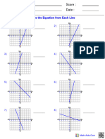 Algebra1 Func Writing Equations