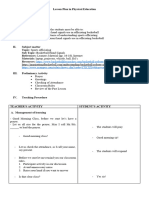 Lesson Plan in Hand Signals G9