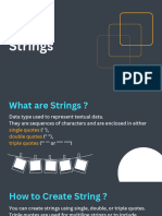 Module 7 Strings