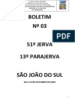 Boletim #3 Jerva 2023 São João Do Sul