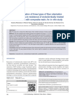 Comparative Evaluation of Three Types of Fiber.9