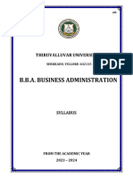 U08-B B A - Syllabus