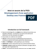 Mise en Œuvre de La POO:: Développement D'une Application Desktop Avec Framework QT