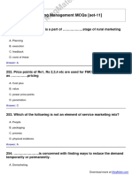 Marketing-Management Solved MCQs (Set-11)