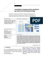 A Review of CFD Simulation in Pressure Driven Membrane With Fouling Model and Anti-Fouling Strategy