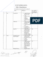 Tos Jcat Ms Ent Paper-II