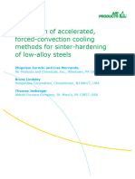 330 13 027 US Eval of Accelerated Forced Convection Cooling Sinter Hardening of Low Alloy Steels