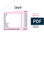 Fichier de Calcul Et de Suivi Du Taux Absentéisme