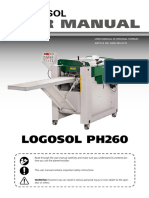 Logosol PH260 User Manual