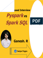 Pyspark Vs Spark SQL