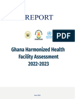 National Harmonised Health Facility Assessment Report GHHFA Signed