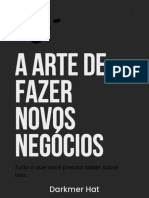 A Arte de Fazer Novos Negócios