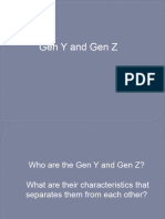 Ethics: Gen Y and Gen Z